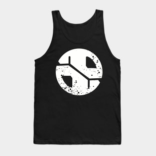 Ninja Kamui Anime Black and White Organization Equipment Box Logo Symbol NK-2 Tank Top